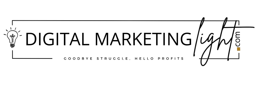 Digital Marketing Light Logo